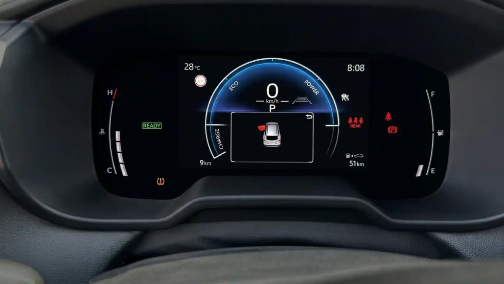 Corolla Cross hybrid 2026 - cluster